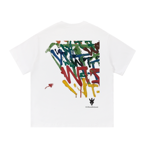 Graphic Art Cotton T-Shirt
