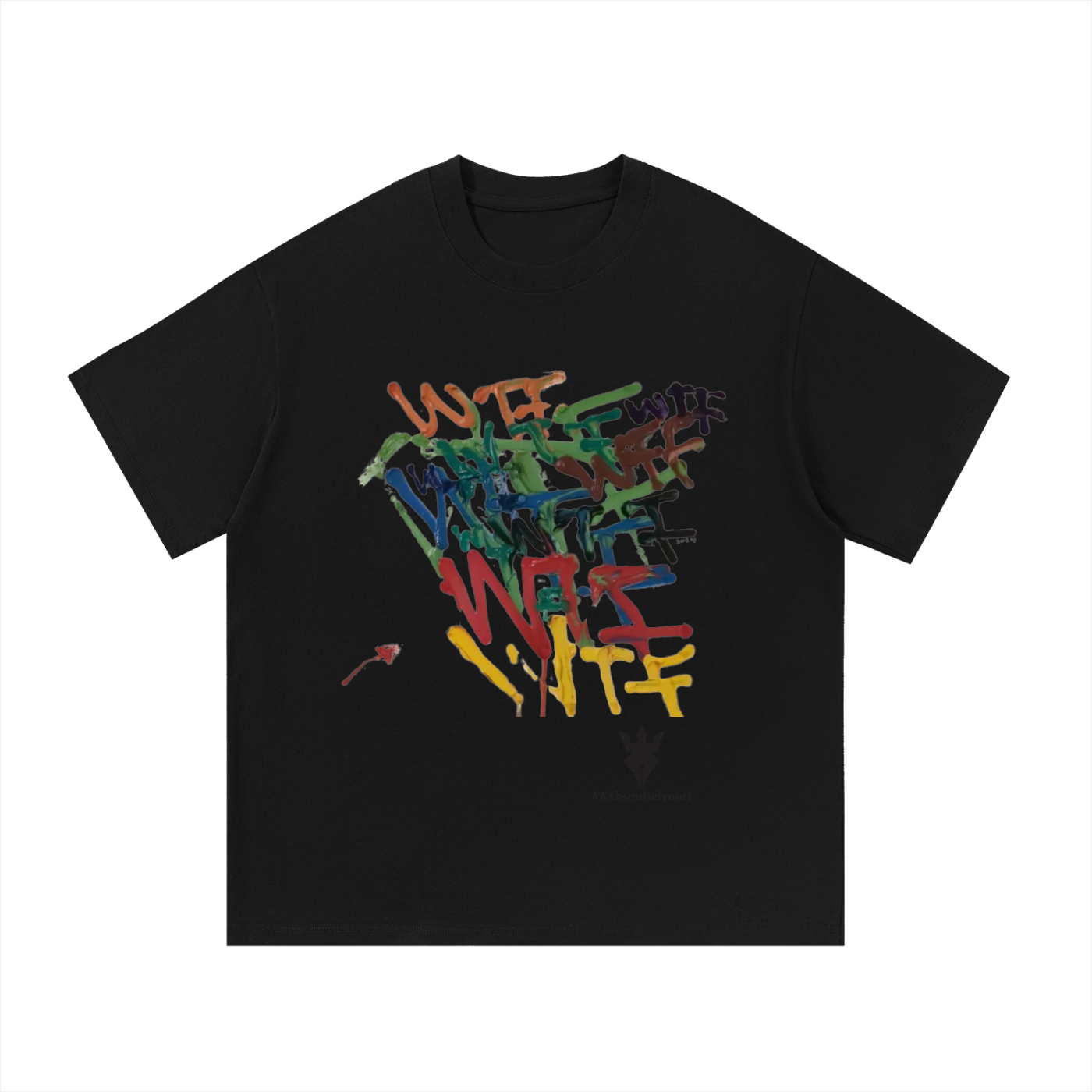 Graffic Art Cotton T-Shirt